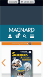 Mobile Screenshot of magnard.fr