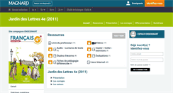 Desktop Screenshot of 4e.jdl.magnard.fr