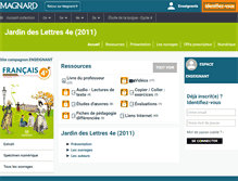 Tablet Screenshot of 4e.jdl.magnard.fr