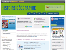 Tablet Screenshot of 4e.hgprof.magnard.fr