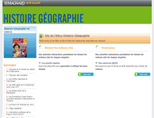 Tablet Screenshot of 4e.hgeleve.magnard.fr