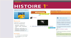 Desktop Screenshot of 1re.histeleve.magnard.fr